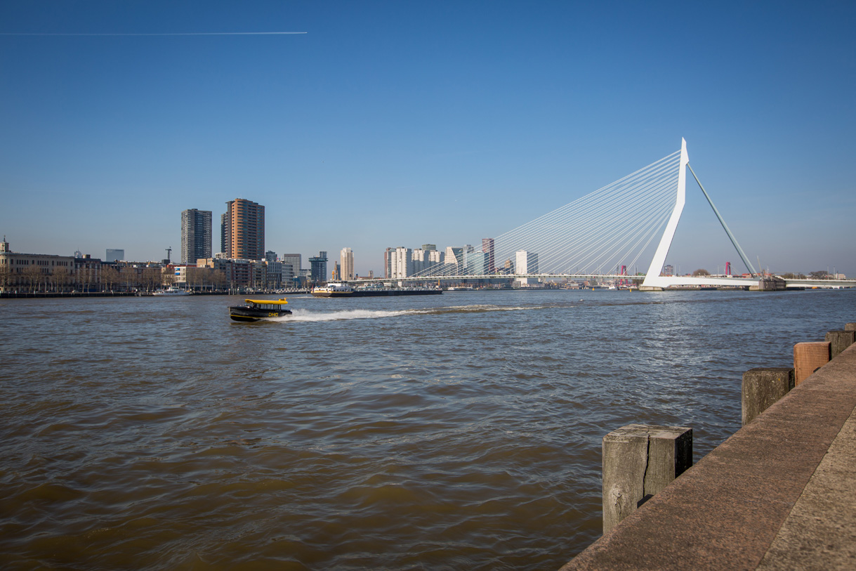 Rotterdam hotel zakelijk fotografie Erasmusbrug foto